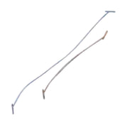 Menu Solutions E2625 Menu Elastics 5" Long With Metal Barbs At Ends (100 Per Pack)