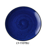 Yanco LY-1107BU Lyon Plate 7-1/4" Dia. X 3/4"H Round