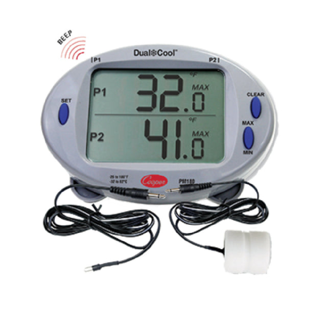 Cooper Atkins PM180-01 Dual-Cool™ Thermometer Digital 2-1/8" X 2-7/8" (5.4 Cm X 7.3 Cm)