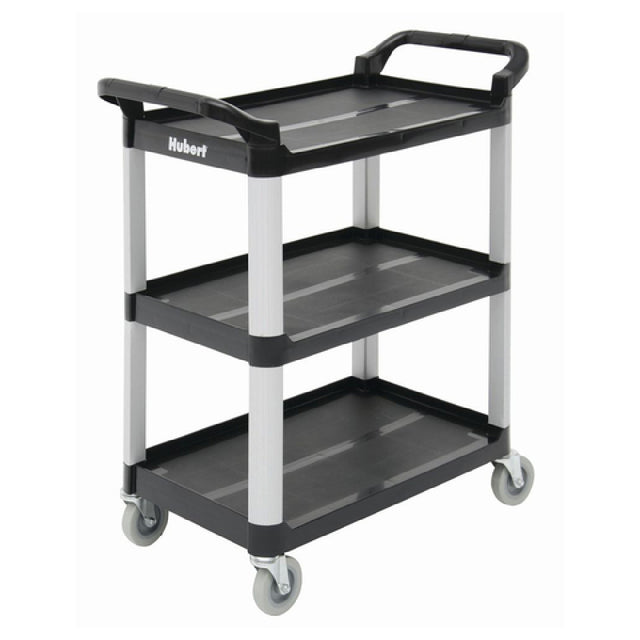 Hubert 27023 - Utility Cart, 3-shelf, 33-1/2" X 16-13/16" X 37"H