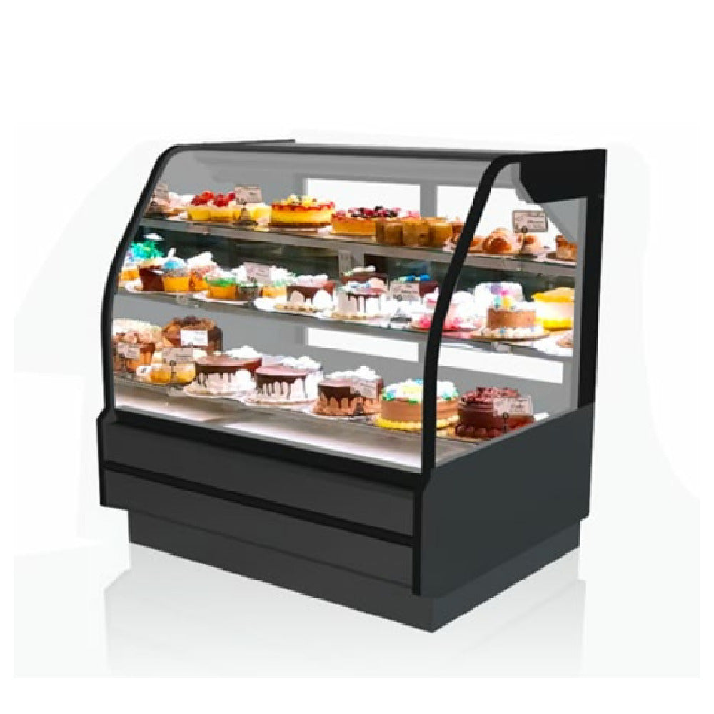 Hussmann DZC-C-048R Delight Service Bakery Display Case Full Service Remote Refrigeration