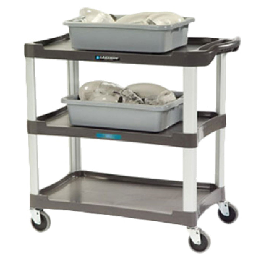 Lakeside 2503 Bus Cart 3-shelf 36"W X 18-1/2"D X 35"H