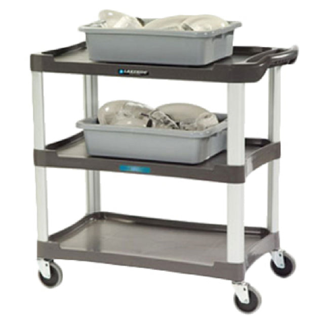 Lakeside 2503 Bus Cart 3-shelf 36"W X 18-1/2"D X 35"H