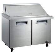 Bison KST4818 Komodo Refrigerated Mega Top Sandwich Prep Two-section