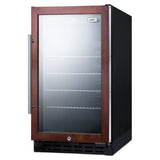 Summit SCR1841BPNRADA Beverage Merchandiser Reach-in One-section