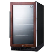 Summit SCR1841BPNRADA Beverage Merchandiser Reach-in One-section