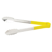 Winco UT-9HP-Y Utility Tongs 9" For Cold Food Service