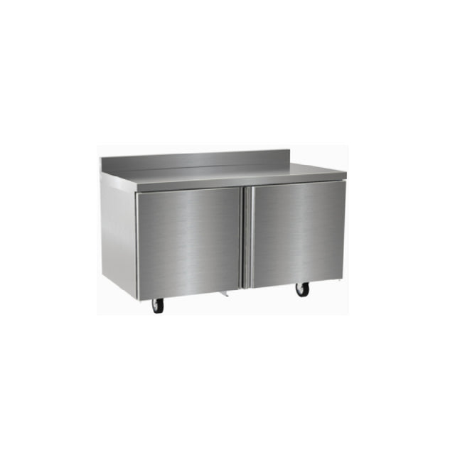 Delfield ST4560NP Freezer Worktop/Undercounter Two-section 60"W