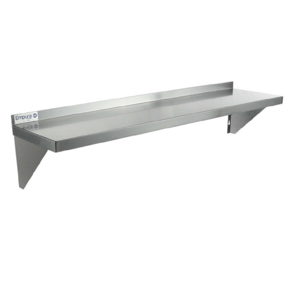 Empura 1248WS18G - Wall Mount Storage Shelf, 48"W X 12"D X 13"H, Standard Duty