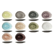Tableware Solutions USA 9700110 Plate 15 X 11.5 Cm (5.9 X 4.5") Dia. Pebble