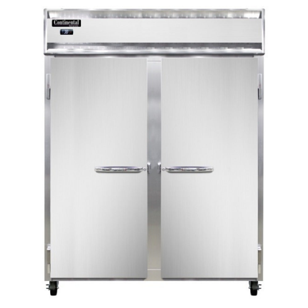 Continental Refrigerator 2RENPT-SD-GD Extra-Wide Refrigerator 52 Cu. Ft. Capacity
