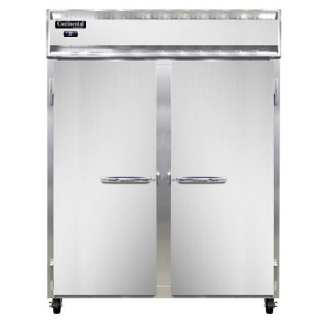 Continental Refrigerator 2RENPT-SD-GD Extra-Wide Refrigerator 52 Cu. Ft. Capacity