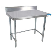 BK Resources SVTR5OB-8424 Work Table 84"W X 24"D 18/430 Stainless Steel Top
