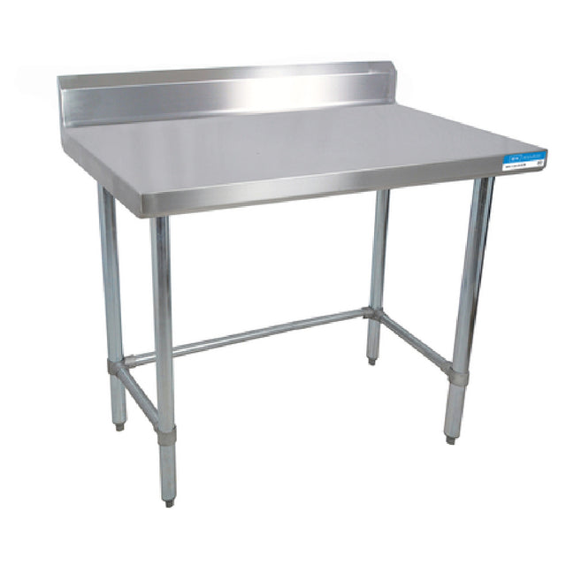 BK Resources SVTR5OB-8430 Work Table 84"W X 30"D 18/430 Stainless Steel Top
