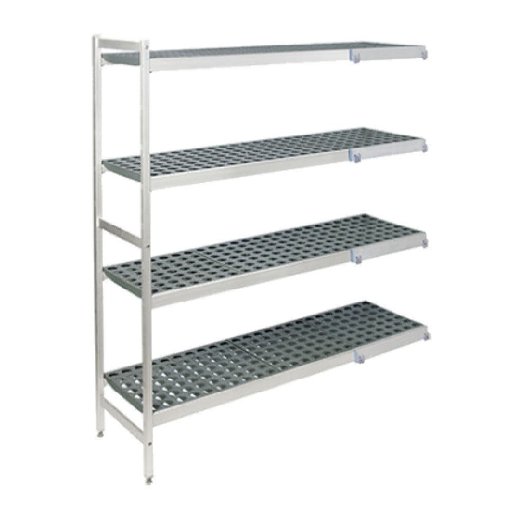 Fermod 4R52C66-CE (6611/R1) Fermostock® Shelving Unit Corner Expansion Kit 4-tier