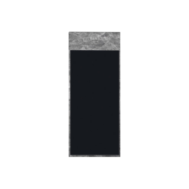 Risch MMB-MET 4.25X11 Brushed Metallic Magnetic Menu Board (specify Color) 4-1/4" X 11"