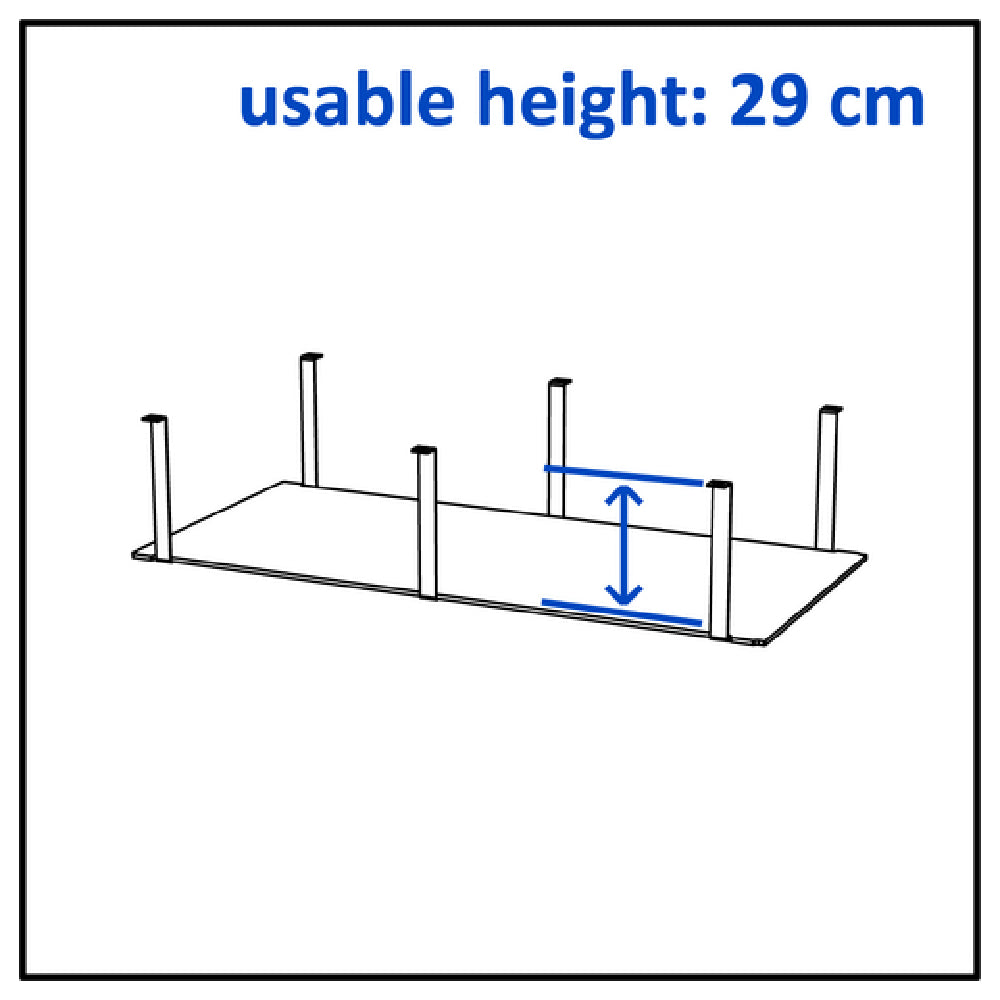 BauscherHepp VE-80058 Venta® Shelf To Create Storage Space Under A Buffet Table