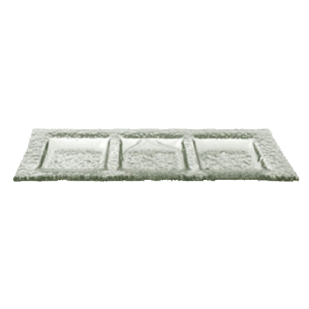 International Tableware IGPC3-1525 Plate 15-1/2" X 7" (3) 2 Oz. Compartment Wells