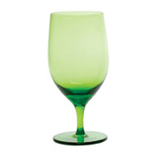 Fortessa 1302.1 Gala Olive Green Goblet 15 Oz. Dishwasher Safe
