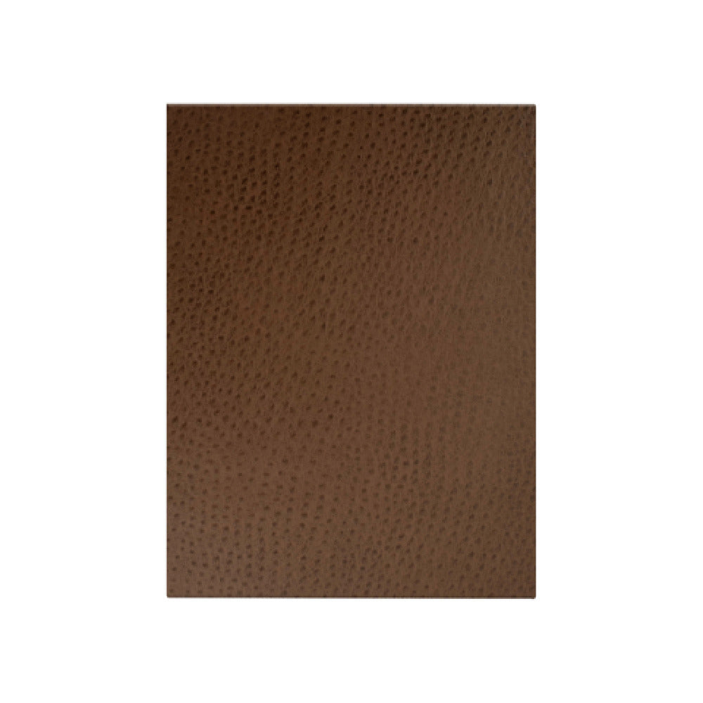 Risch CH-4V 8.5X11 Chesterfield Padded Ostrich Texture Faux-leather Menu Cover (specify Color)
