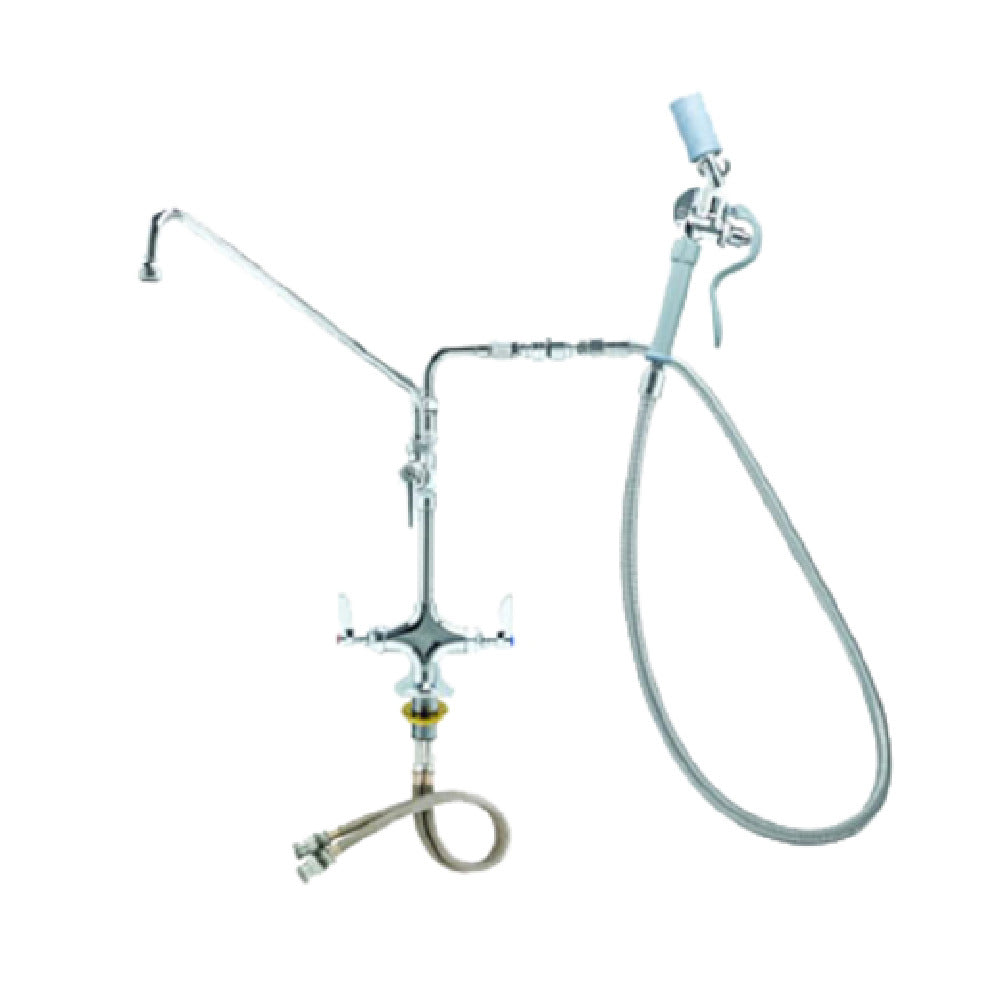 Vulcan DBPTYTS WSHDWN - DOUBLE Pantry Deck Mount Faucet, With Backflow Preventer