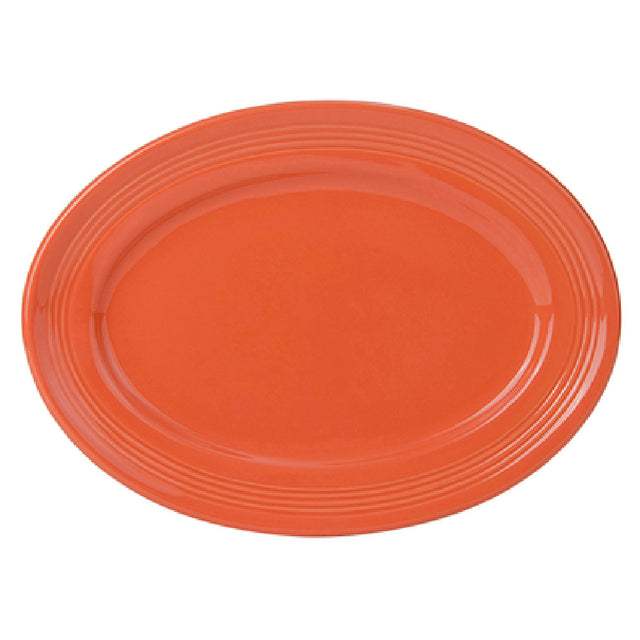 Tuxton CPH-116 Platter 11-1/2" X 8-3/8" Oval