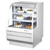 Turbo Air TCGB-36-W-N Refrigerated Bakery Display Case 36-1/2" W 11.8 Cu. Ft.