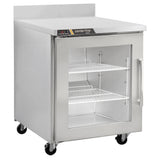 Traulsen CLUC-27R-GD-WTR Centerline™ Compact Undercounter Refrigerator With Work Top