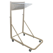 Alpine Industries ADI613 Vertical File Rolling Stand For Blueprints Top Basket