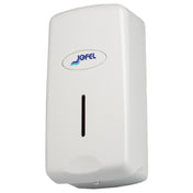 San Jamar S1000WH Jofel Valor Manual Soap Dispenser 1 Liter Wall Mounted