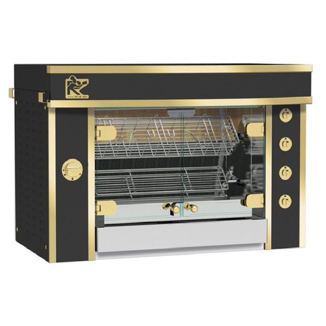 Rotisol GF975-ELEGANCE-LUX_NAT GrandFlame Elegance Rotisserie Gas Countertop 40-3/8" W