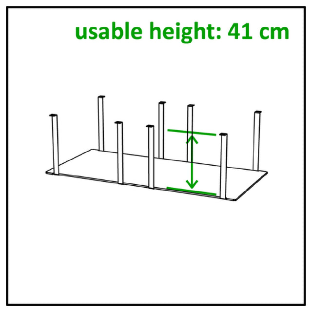 BauscherHepp VE-80086 Venta® Shelf To Create Storage Space Under A Buffet Table