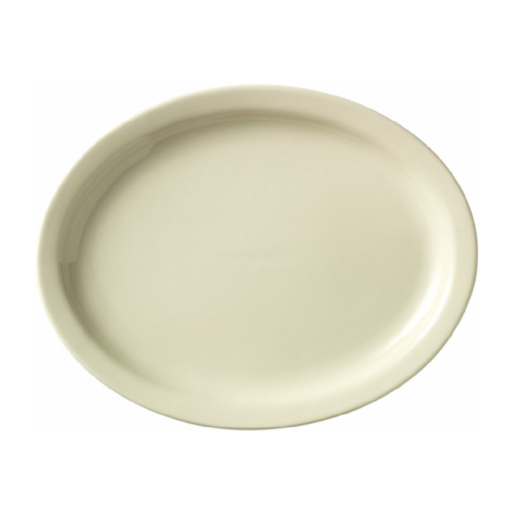 Libbey 740-901-134 (Formerly World Tableware) Platter 13-1/4"L X 11"W X 1-1/4"H