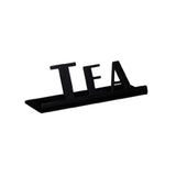 Service Ideas 1C-ST-TEA-SIGN-BX Table Sign "Tea" 1"H X 3-1/2"W