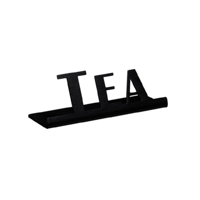 Service Ideas 1C-ST-TEA-SIGN-BX Table Sign "Tea" 1"H X 3-1/2"W
