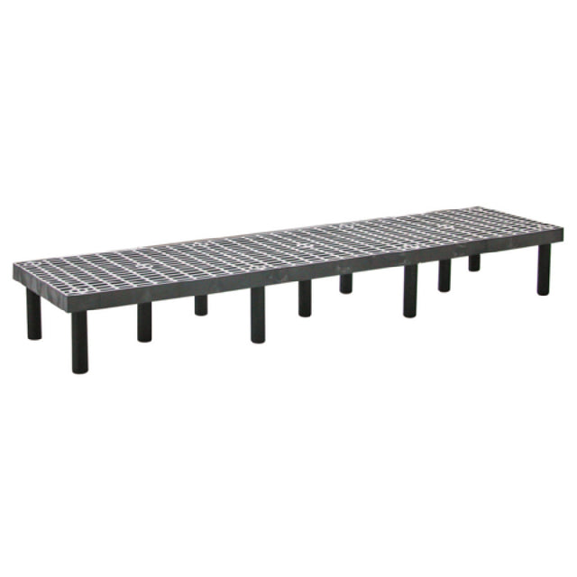 Quantum 962412DPP Polymer Dunnage Rack Vented 1400 Lb. Load Capacity
