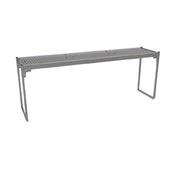 Glastender SOS/SS-66 Single Overshelf 66"W X 15"D X 24"H Removable Perforated Inserts
