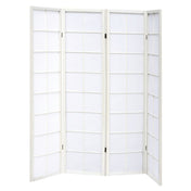 Hubert 11865 - Floor Screen, 4-panel, 70" X 1" X 69"H