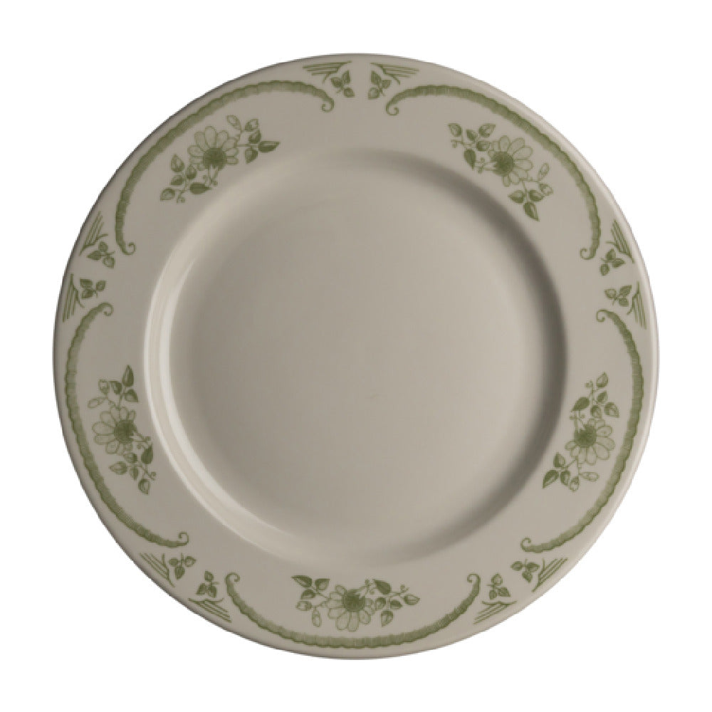 Steelite HL2029885 - Rolled Edge Plate, 6.625", American Rose