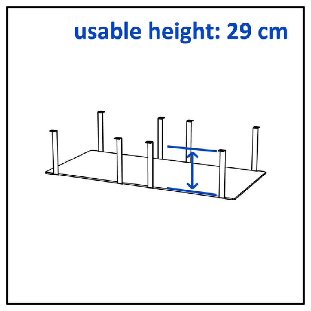 BauscherHepp VE-80038 Venta® Shelf To Create Storage Space Under A Buffet Table