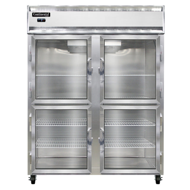 Continental Refrigerator 2FENSAGDHD Extra-Wide Freezer Reach-in 57"W