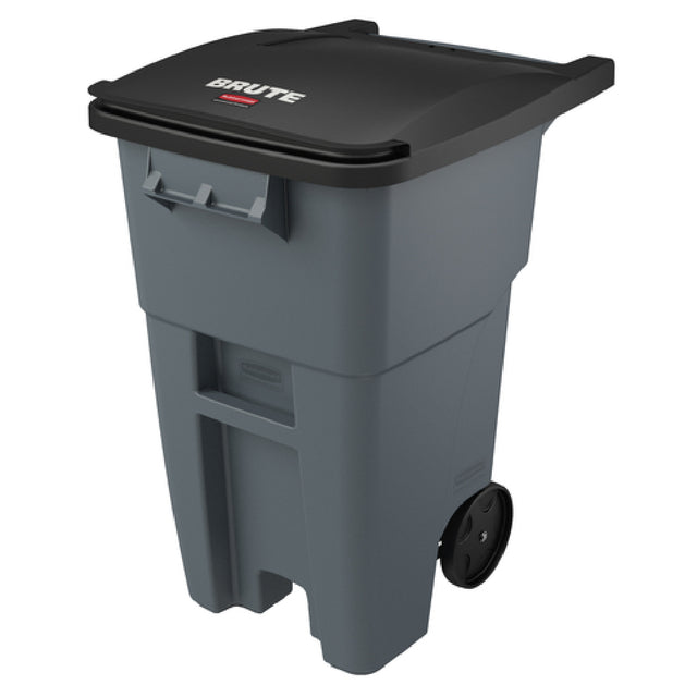 Rubbermaid FG9W2700GRAY BRUTE® Roll-Out Container 50 Gallon 28-1/2" X 23-2/5" X 36-1/2" H