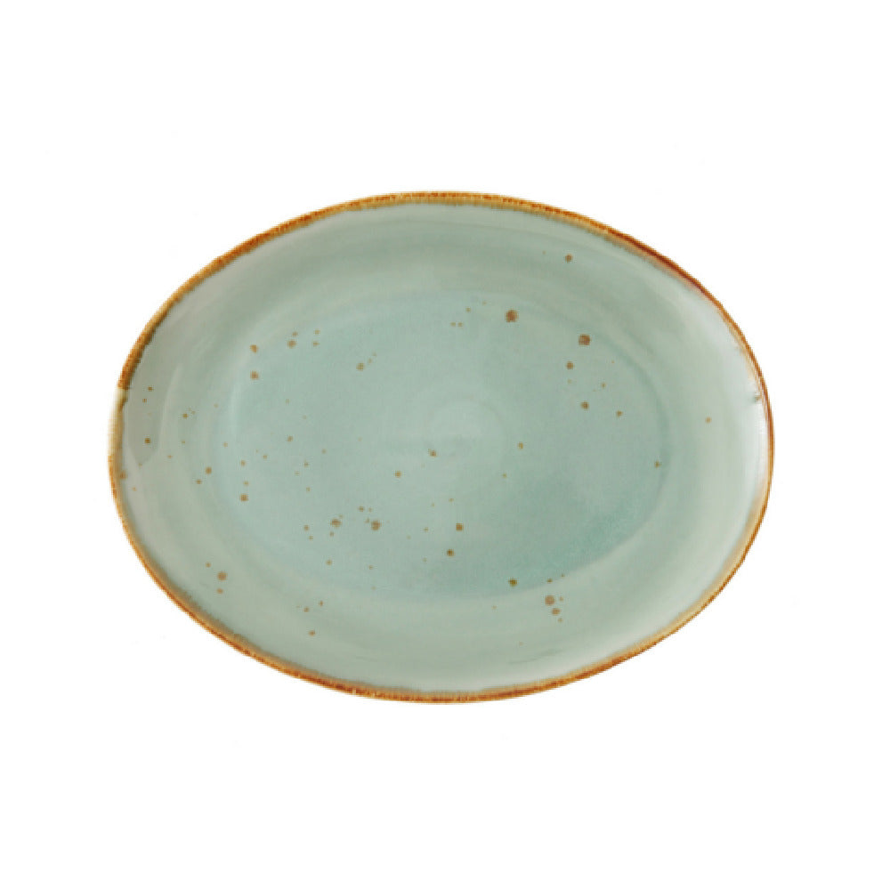 Fortessa TC7300.DV.5.28 Erthe Celadon Platter 13x10" (33x25cm) Flat Oval