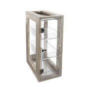 Cal Mil 1204-110 Aspen Bread Case 13" X 8" X 20-1/2"H (3) Tier/drawer