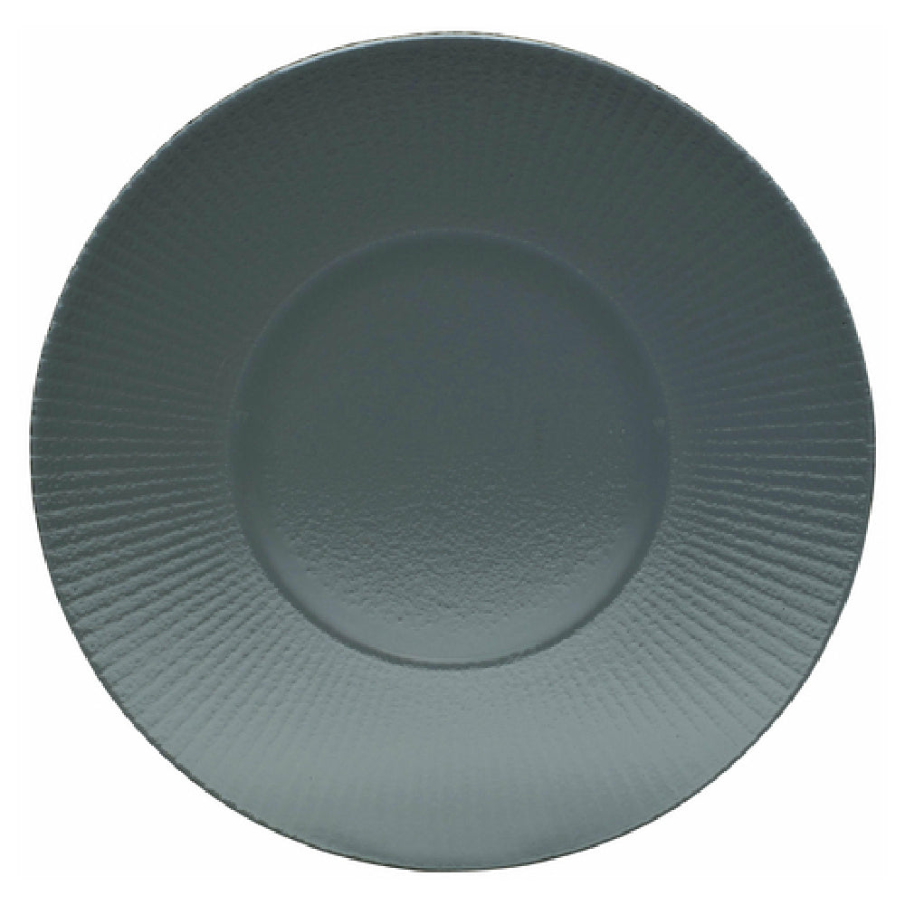Steelite 6151B445 Medium Well Gourmet Plate 11.25"Willow Glass Smoke