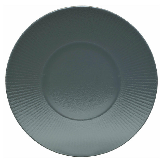 Steelite 6151B445 Medium Well Gourmet Plate 11.25"Willow Glass Smoke