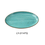 Yanco LY-2114TQ Lyon Platter 14"L X 10"W X 1-1/4"H Oval
