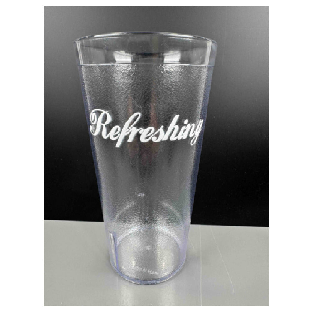 Buccaneer 522007-REFRESH - (Buccaneer) Pebble Tumblers, 20 Oz., Clear