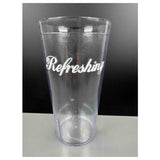 Buccaneer 522007-REFRESH - (Buccaneer) Pebble Tumblers, 20 Oz., Clear