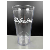 Buccaneer 522007-REFRESH - (Buccaneer) Pebble Tumblers, 20 Oz., Clear